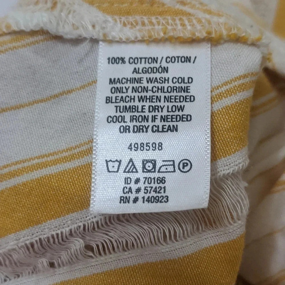 Lou & Grey Skip Doppy Tie-Front Top, Color Texas Sun Size M - Picture 11 of 11